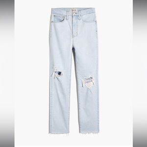 Petite Momjean in Harman Wash: Raw-Hem Edition